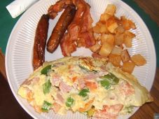 Omelettes made to order